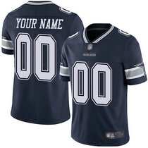 Youth Nike Dallas Cowboys Customized Blue Limited Vapor Untouchable Authentic Stitched NFL Jerseys