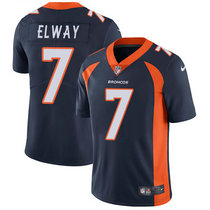Youth Nike Denver Broncos #7 John Elway Navy Blue Vapor Untouchable Authentic stitched NFL jersey