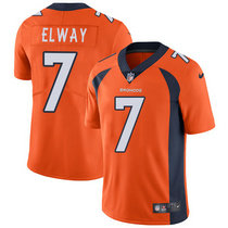 Youth Nike Denver Broncos #7 John Elway Orange Vapor Untouchable Authentic stitched NFL jersey