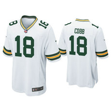 Youth Nike Green Bay Packers #18 Randall Cobb White Vapor Untouchable Authentic Stitched NFL Jersey