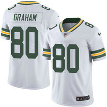 Youth Nike Green Bay Packers #80 Jimmy Graham White Vapor Untouchable Limited Authentic Stitched NFL Jersey