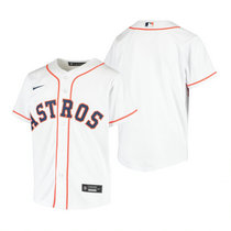 Youth Nike Houston Astros Blank White Game Authentic Stitched MLB Jersey