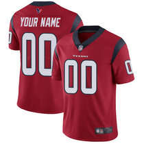 Youth Nike Houston Texans Customized Red Limited Vapor Untouchable Authentic Stitched NFL Jerseys