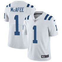 Youth Nike Indianapolis Colts #1 Pat McAfee White Vapor Untouchable Authentic Stitched NFL Jersey