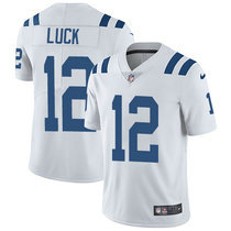 Youth Nike Indianapolis Colts #12 Andrew Luck White Vapor Untouchable Authentic Stitched NFL Jersey