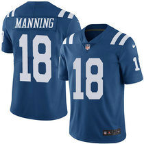 Youth Nike Indianapolis Colts #18 Peyton Manning Blue Vapor Untouchable Authentic Stitched NFL Jersey
