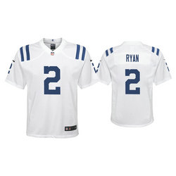 Youth Nike Indianapolis Colts #2 Matt Ryan White Vapor Untouchable Authentic stitched NFL jersey
