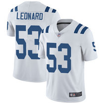 Youth Nike Indianapolis Colts #53 Darius Leonard White Vapor Untouchable Authentic Stitched NFL Jersey