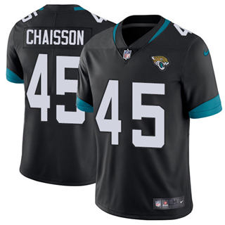 Youth Nike Jacksonville Jaguars #45 K'Lavon Chaisson Black Vapor Untouchable Authentic stitched NFL jersey