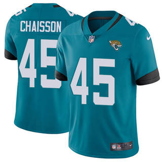 Youth Nike Jacksonville Jaguars #45 K'Lavon Chaisson Green Vapor Untouchable Authentic stitched NFL jersey