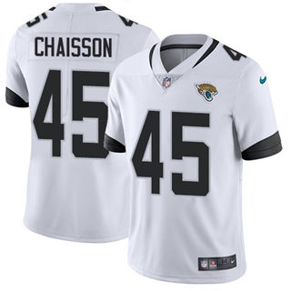 Youth Nike Jacksonville Jaguars #45 K'Lavon Chaisson White Vapor Untouchable Authentic stitched NFL jersey