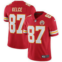 Youth Nike Kansas City Chiefs #87 Travis Kelce Red Vapor Untouchable Limited Authentic Stitched NFL Jersey