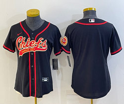 Youth Nike Kansas City Chiefs Black Joint Authentic Stitched baseball jersey