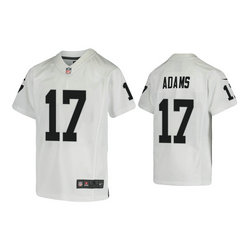 Youth Nike Las Vegas Raiders #17 Davante Adams White Vapor Untouchable Authentic Stitched NFL Jersey