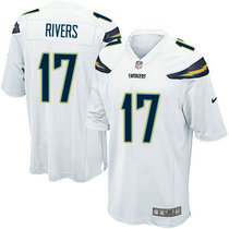 Youth Nike Los Angeles Chargers #17 Philip Rivers White Authentic stitched NFL jersey