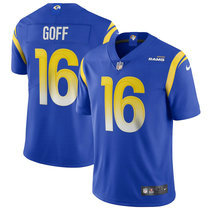 Youth Nike Los Angeles Rams #16 Jared Goff 2020 Royal Vapor Untouchable Limited Authentic Stitched NFL Jerseys