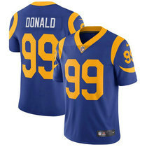 Youth Nike Los Angeles Rams #99 Aaron Donald Royal Blue Vapor Untouchable Authentic Stitched NFL Jersey
