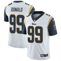 Youth Nike Los Angeles Rams #99 Aaron Donald White Vapor Untouchable Authentic Stitched NFL Jersey