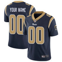 Youth Nike Los Angeles Rams Customized Blue Limited Vapor Untouchable Authentic Stitched NFL Jerseys