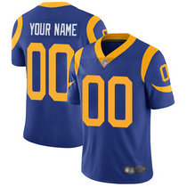 Youth Nike Los Angeles Rams Customized Royal Blue Limited Vapor Untouchable Authentic Stitched NFL Jerseys