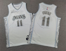 Youth Nike Minnesota Timberwolves #11 Naz Reid 2025 White City Stitched Jersey
