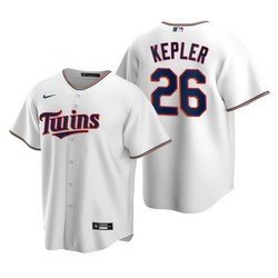 Youth Nike Minnesota Twins #26 Max Kepler White Game Authentic Stitched MLB jersey