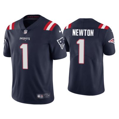 Youth Nike New England Patriots #1 Cam Newton 2020 Navy Blue Vapor Untouchable NFL Jersey