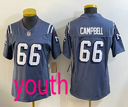 Youth Nike New England Patriots #66 Will Campbell Rivalries NFL Jersey