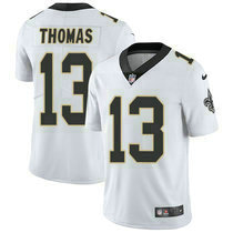 Youth Nike New Orleans Saints #13 Michael Thomas White Vapor Untouchable Authentic Stitched NFL Jersey