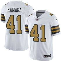 Youth Nike New Orleans Saints #41 Alvin Kamara Rush Authentic Stitched NFL Jersey