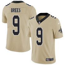 Youth Nike New Orleans Saints #9 Drew Brees Inverted Legend Vapor Untouchable Authentic Stitched NFL jersey