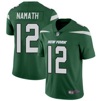 Youth Nike New York Jets #12 Joe Namath Green Vapor Untouchable Authentic Stitched NFL Jersey