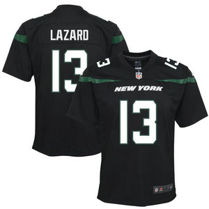 Youth Nike New York Jets #13 Allen Lazard Black Vapor Untouchable Authentic Stitched NFL Jersey