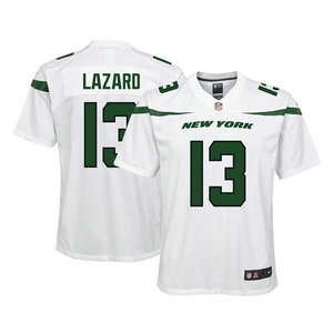 Youth Nike New York Jets #13 Allen Lazard White Vapor Untouchable Authentic Stitched NFL Jersey