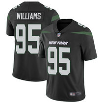 Youth Nike New York Jets #95 Quinnen Williams Black Vapor Untouchable Authentic Stitched NFL Jersey