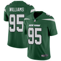 Youth Nike New York Jets #95 Quinnen Williams Green Vapor Untouchable Authentic Stitched NFL Jersey