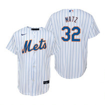 Youth Nike New York Mets #32 Steven Matz White Game Authentic Stitched MLB Jersey