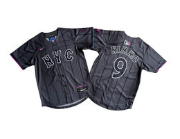 Youth Nike New York Mets #9 Brandon Nimmo 2024 City Limited Authentic Stitched MLB Jersey