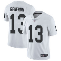 Youth Nike Oakland Raiders #13 Hunter Renfrow White Vapor Untouchable Authentic Stitched NFL jersey