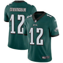 Youth Nike Philadelphia Eagles #12 Randall Cunningham Green Vapor Untouchable Authentic stitched NFL jersey