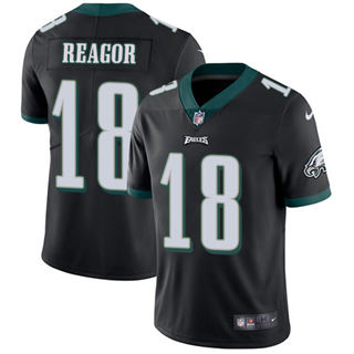Youth Nike Philadelphia Eagles #18 Jalen Reagor Black Vapor Untouchable NFL Jersey
