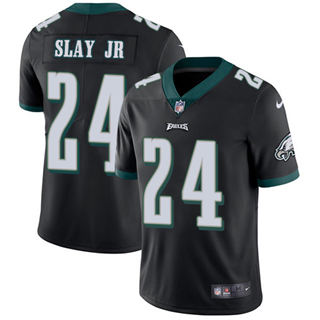 Youth Nike Philadelphia Eagles #24 Darius Slay Jr Black Vapor Untouchable Authentic Stitched NFL Jersey