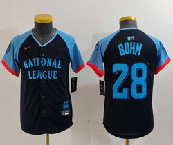 Youth Nike Philadelphia Phillies #28 Alec Bohm 2024 All Star MLB Jersey