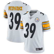 Youth Nike Pittsburgh Steelers #39 Minkah Fitzpatrick White Vapor Untouchable Authentic stitched NFL jersey