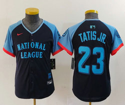 Youth Nike San Diego Padres #23 Fernando Tatis Jr. 2024 All Star Authentic Stitched MLB Jersey