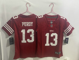 Youth Nike San Francisco 49ers #13 Brock Purdy Red Vapor Untouchable Authentic stitched NFL jersey