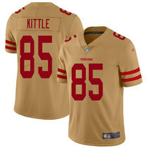 Youth Nike San Francisco 49ers #85 George Kittle Inverted Legend Vapor Untouchable Authentic Stitched NFL jersey