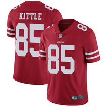 Youth Nike San Francisco 49ers #85 George Kittle Red Vapor Untouchable Authentic stitched NFL jersey
