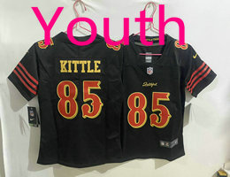 Youth Nike San Francisco 49ers #85 George Kittle Rivalries Stitched Football Jersey