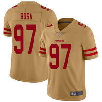 Youth Nike San Francisco 49ers #97 Nick Bosa Inverted Legend Vapor Untouchable Authentic Stitched NFL jersey